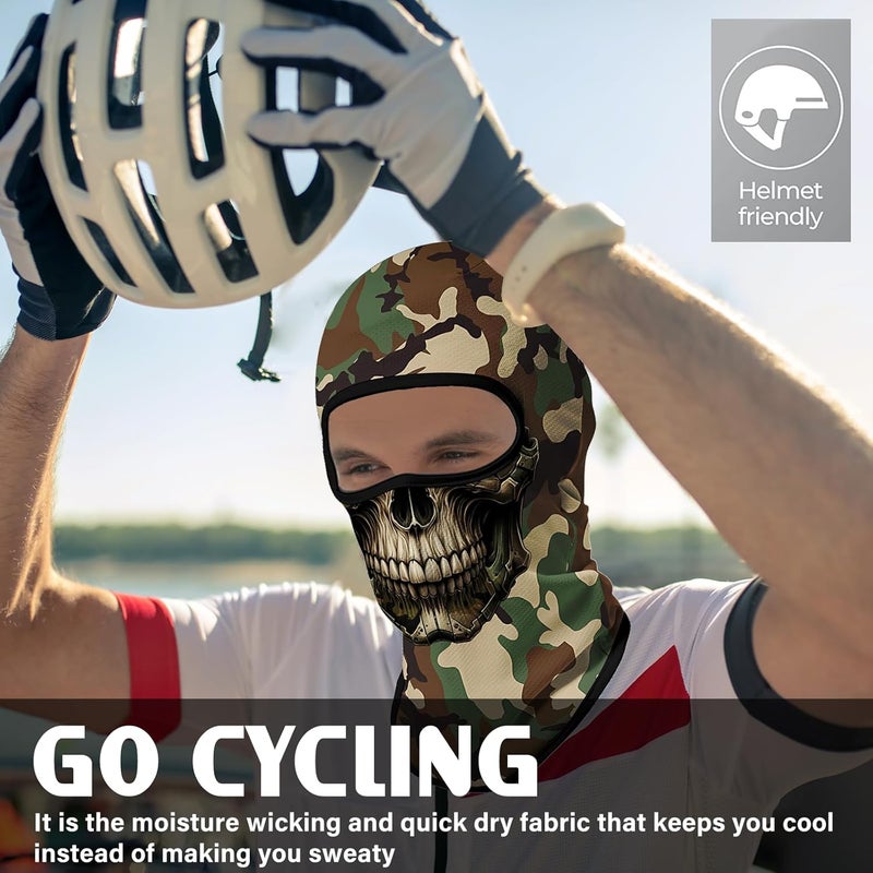 Obacle Balaclava Face Mask Men Women Lightweight for Ski Hunting Cycling Fishing - Image 4